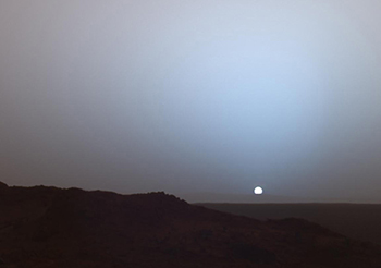 Martian Sunset